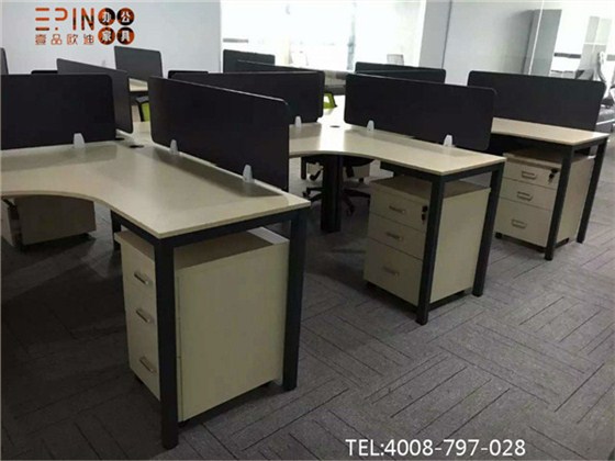 桌屏工作位桌屏辦公桌-壹品歐迪職員區(qū)辦公家具