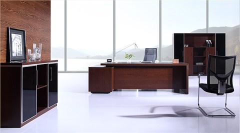 胡桃浮雕辦公家具系列